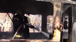 Arson attack and bombing hits Egypt's second city News Clip