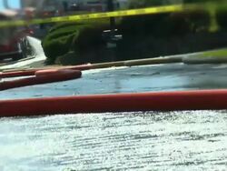 Fire Truck & Hoses #1 Stock Footage