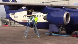 Maintenance Check on Atmospheric Research Aircraft News Clip