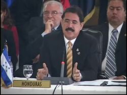 Central American group discuss effects of US financial crisis Instructional Video