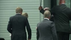 Dutch PM, royals among those attending meeting with families of MH17 passengers News Clip