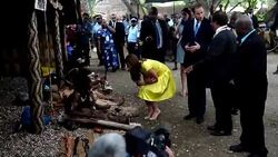 VOICED : Juicio va, visita real viene News Clip