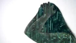 Multiple Exposure of woman in the rain Stock Footage