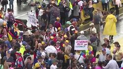 CLEAN : Venezuelans block roads in seventh week of unrest News Clip