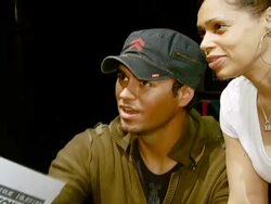 Enrique Iglesias Promotes Release of 'Insomniac' with Performance and Signing Stock Footage