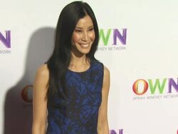 Lisa Ling at the OWN: Oprah Winfrey Network Launch Cocktail Reception For The Television Critics Association Winter Press Tour at Pasadena CA. (Footage by WireImage Video/GettyImages) Stock Footage