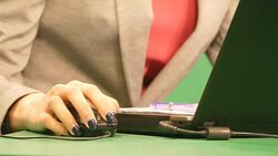 Using Computer Mouse Stock Footage