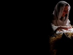 Nativity Scene Stock Footage