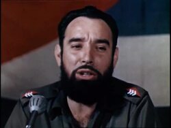 Cuban propaganda film covering the history of the Communist revolution and the aftermath Stock Footage