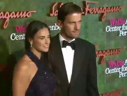 Demi Moore at Wallis Annenberg Center For The Performing Arts Inaugural Gala Stock Footage