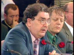 N. IRELAND: BELFAST: AGREEMENT REACHED IN MULTI PARTY PEACE TALKS News Clip