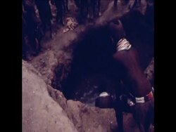 SYND 11 8 80 FOOD AND MEDICAL AID ARRIVES IN THE FAMINE STRICKEN AREA OF OGADEN News Clip