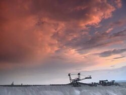 Open cast mining Stock Footage