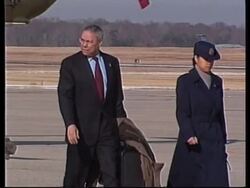 USA: COLIN POWELL LEAVES FOR MIDDLE EAST News Clip