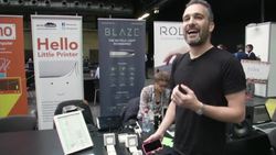 A modern telegraph ticker for the home News Clip