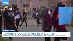 Teachers Could Strike If Forced To Go Back To The Classroom News Clip