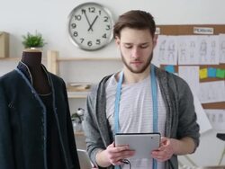 Fashion designer Stock Footage