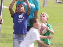 Children Involved in Local Sports Day News Clip