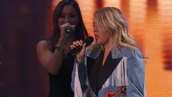 PERFORMANCE - Ellie Goulding at 2016 Global Citizen Festival In Central Park To End Extreme Poverty By 2030 Stock Footage