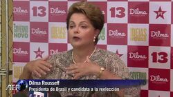 VOICED : Rousseff lider a tres dias de balotaje News Clip