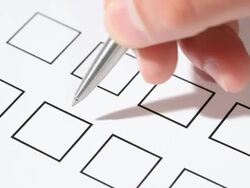 Checklist Stock Footage