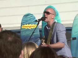 Matthew McConaughey at MaliBLUE Festival, Sponsored by Emergen-C and Surfrider Stock Footage