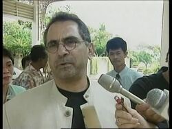 INDONESIA: EAST TIMORESE RESISTANCE LEADER HORTA RETURNS News Clip