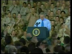 WRAP President addresses troops, with Emir News Clip