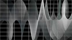 Abstract audio waves Stock Footage