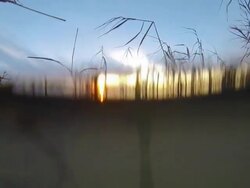 HD TIME-LAPSE: Cloudscape Over A Pond Stock Footage
