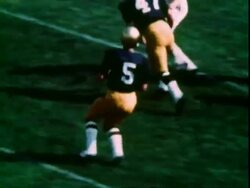 All-American Football, Midwest Confererence Stock Footage