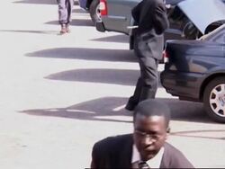 WRAP Opposition MDC Sec Gen Biti arrives at court, Tsvangirai s'bite News Clip