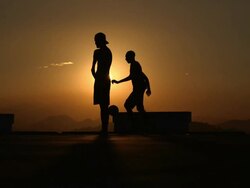 Football In Brazil - Morro Da Sao Carlos Favela Stock Footage