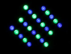 Green Blue and Red Blinker. Stock Footage