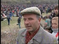 MACEDONIA: KOSOVO CRISIS: KOSOVO REFUGEES LATEST (3) News Clip