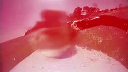 Young man surfing video collage Stock Footage