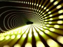 fast speed tunnel animation Stock Footage