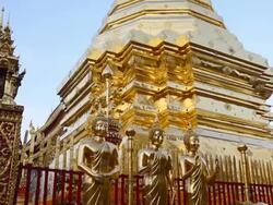 thai temple Stock Footage