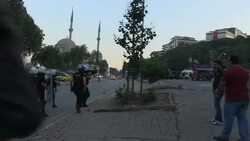 CLEAN : Turkey protestors retake streets police News Clip