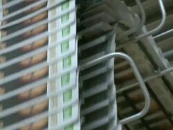 MS View of web press news paper print office / Ruesselsheim, Hesse, Germany  Stock Footage