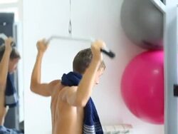 Health club Stock Footage