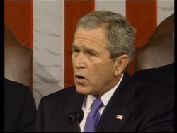 State of Union address, comment on energy, cloning News Clip