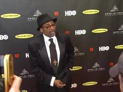 Spike Lee at 28th Annual Rock and Roll Hall Of Fame Induction Ceremony - Arrivals 4/18/2013 in Los Angeles, CA.(Footage by WireImage Video/Getty Images Entertainment Video) Stock Footage