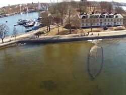 1600-century Shipwreck Stock Footage