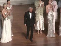 Ralph Lauren and Oprah Winfrey at the Lincoln Center Presents: An Evening With Ralph Lauren Hosted By Oprah Winfrey at New York NY Stock Footage