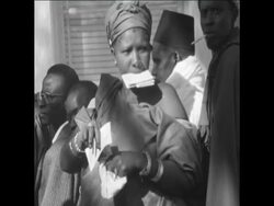 SYND 26/2/68 PEOPLE VOTE IN THE GENERAL ELECTION IN SENEGAL Instructional Video