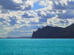 Sea background Stock Footage