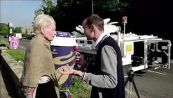 CLEAN : Westwood stages anti Cameron armoured carrier protest News Clip