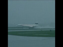 SYND 13-9-71 CONCORDE ARRIVES IN BUENOS AIRES ON LAST LEG OF SOUTH AMERICAN TOUR News Clip