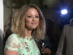 Kimberley Walsh at the Cosmo Woman of the Year Awards 2012 Cosmo Woman of the Year Awards 2012 at Victoria & Albert Museum on October 30, 2012 in London, England (Footage by WireImage Video/Getty Images)Kimberley Walsh at the Cosmo Woman of the Year Awards Stock Footage